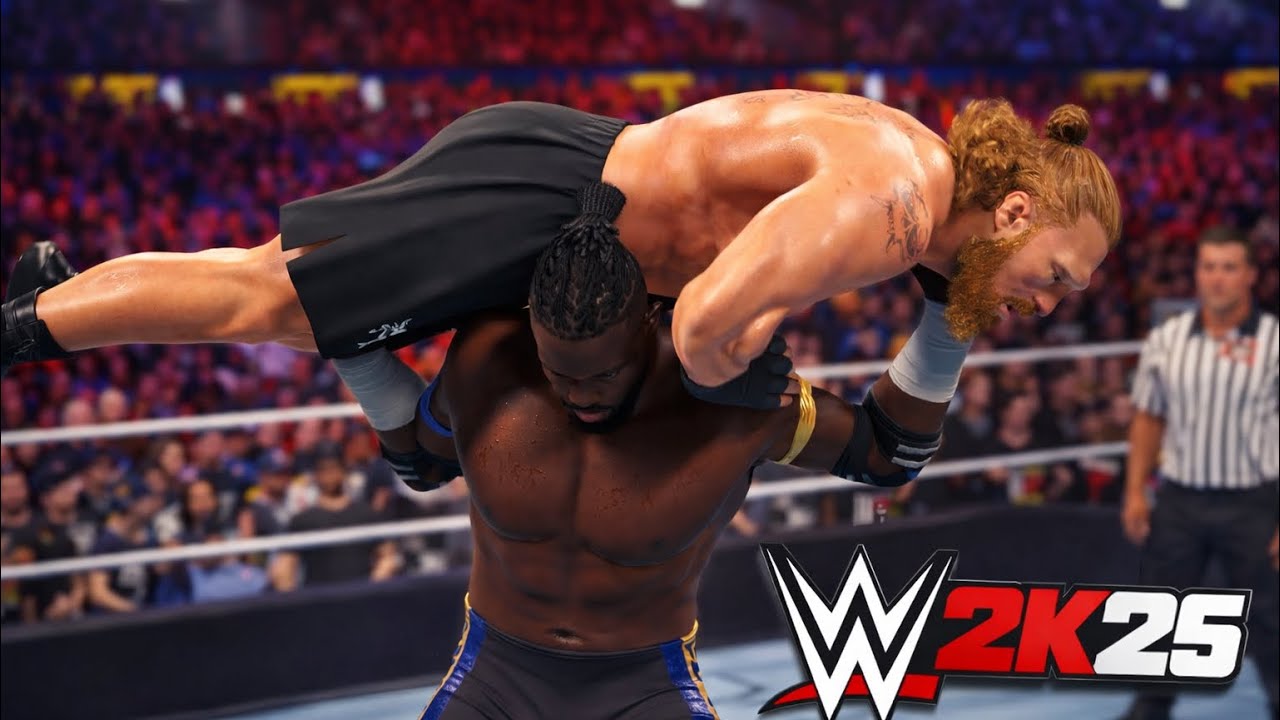 Brock Lesnar vs Oba Femi | WrestleMania 42 – WWE 2K25