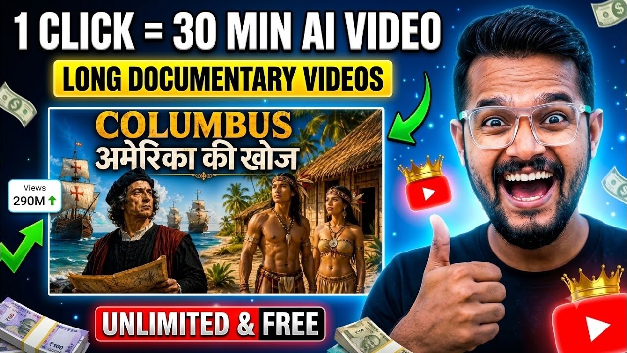 AI Video Kaise Banaye? | AI History Video Kaise Banaye Free Mein | AI Video Documentry Video