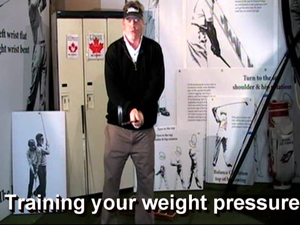 Training your weight pressure