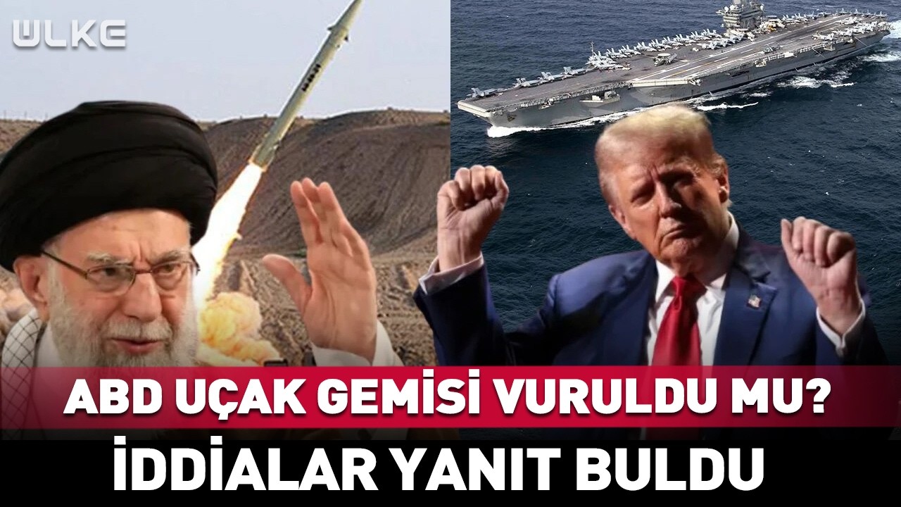ABD Uçak Gemisi Vuruldu Mu? Amerika ve İran'dan İddialara Yanıt #haber