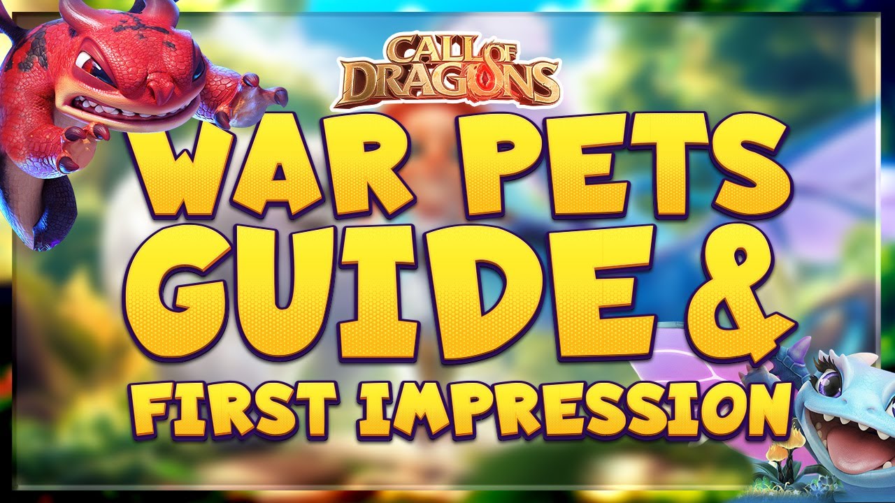 🔥  War Pets! Guide, First Look & Impressions! 🐾