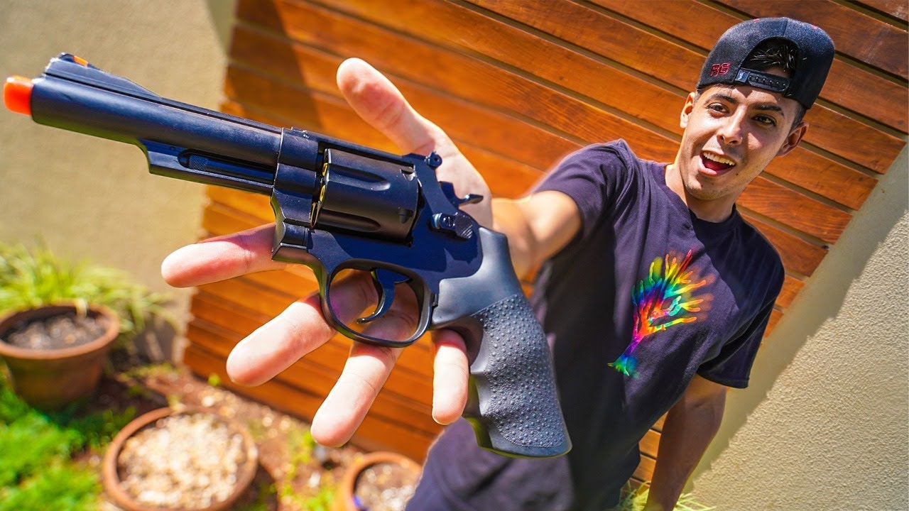 COMPREI UM NOVO REVOLVER DE AIRSOFT