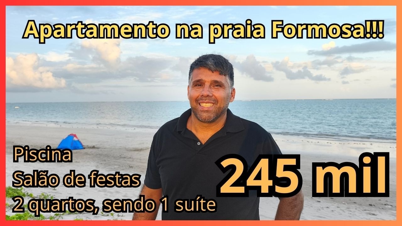 🏖️ Apartamento à Venda na Praia de Formosa – Cabedelo/PB | 2 Quartos | Área Privativa