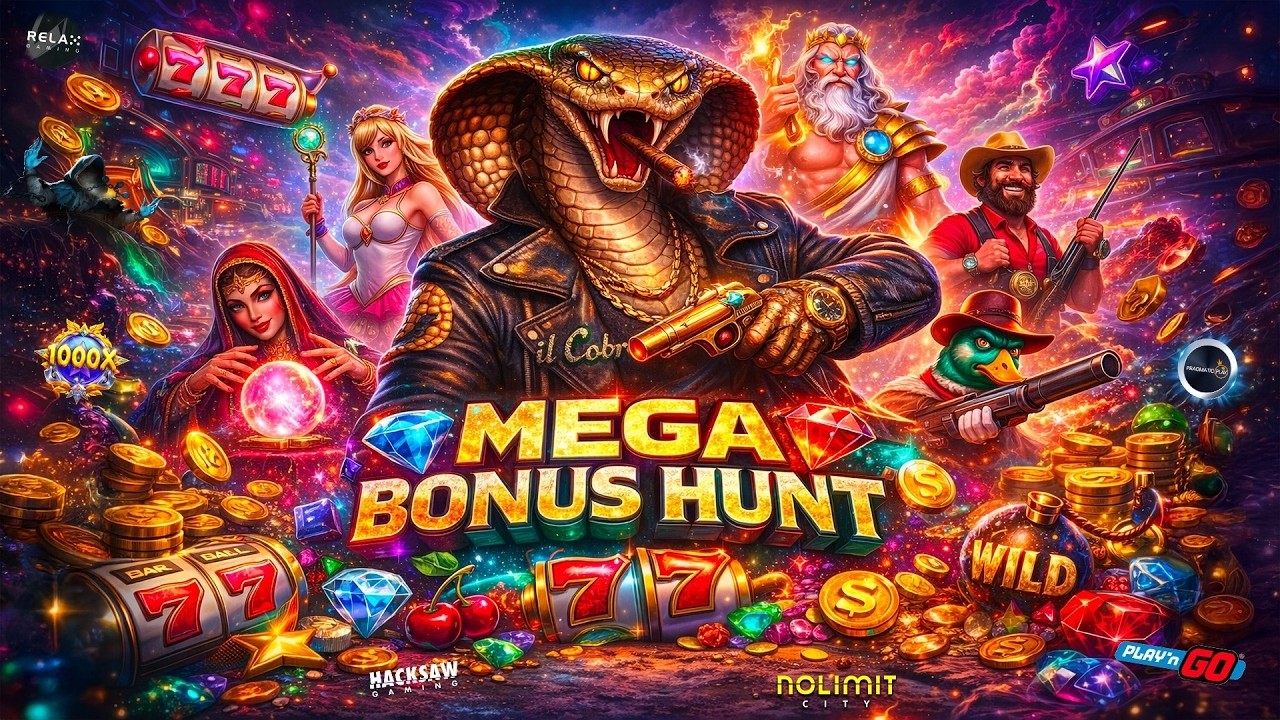 BONUS HUNT 🔴 And After  Buy Bonus Night Show  | 𝐢𝐥 𝐂𝐨𝐛𝐫𝐚 𝐓𝐢𝐩𝐬𝐭𝐞𝐫 𝐓𝐕 📺