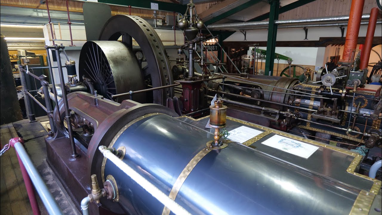 ANSON ENGINE MUSEUM - 2025 CLOSING WEEKEND (STATIONARY INTERNAL COMBUSTION & STEAM ENGINES RUNNING)