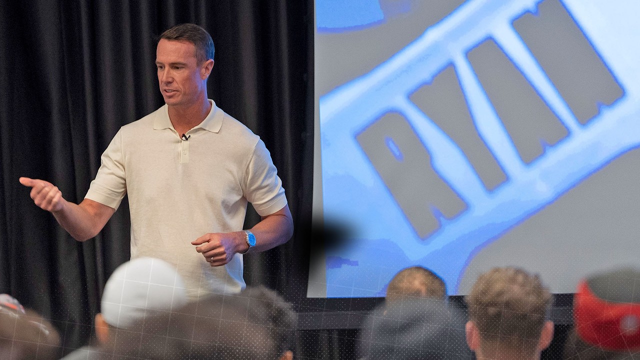 Matt Ryan surprised with Falcons Ring of Honor after giving inspiring team meeting speech