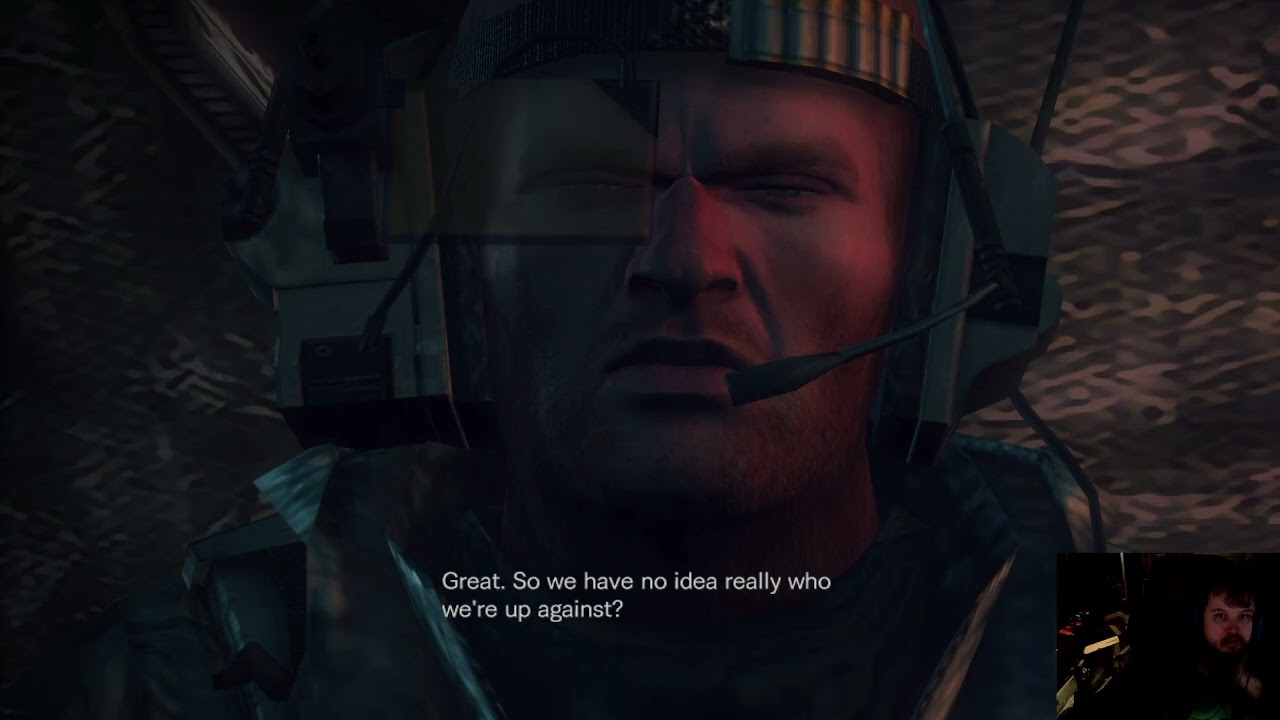 Resident Evil Revelations Blind Ep 10 Invisible hunters & Chris Rescue effort?