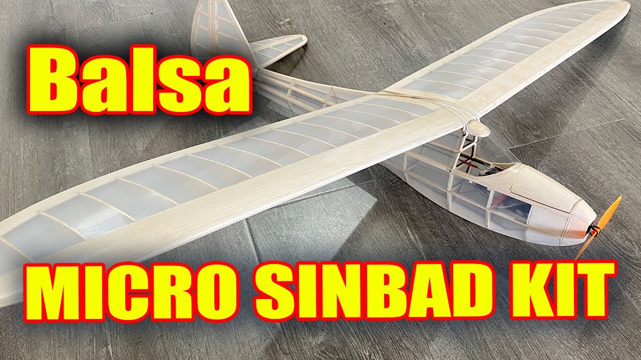 Unboxing Sinbad Balsa Plane ✈ Experience the Friday Feeling Every Day