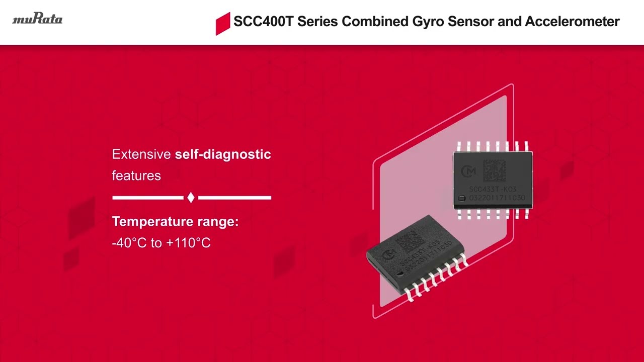 Murata SCC400T Series Explained | 3D-MEMS Gyro and Accelerometer for Robotics & IMUs