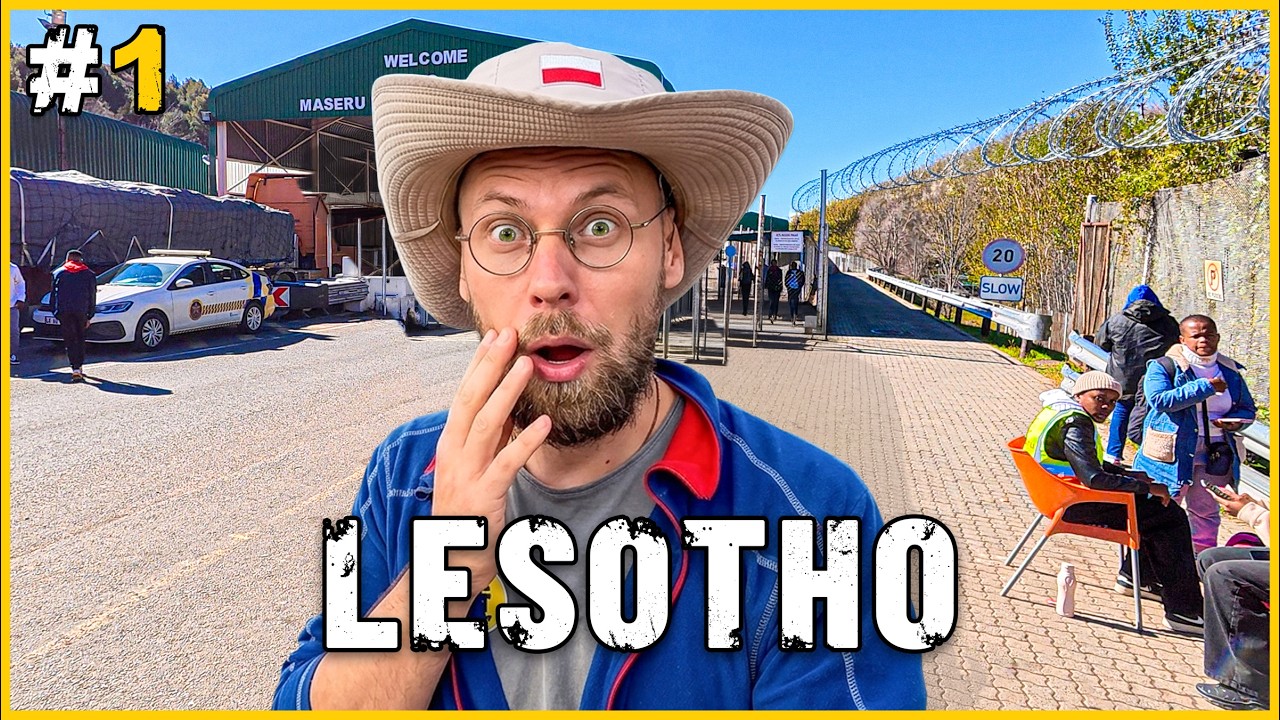 LESOTHO 🇱🇸 Najmniej znany kraj w Afryce! Czy przekroczę granicę bez problem&oacute;w? (Kraj Kr&oacute;la i G&oacute;rali)
