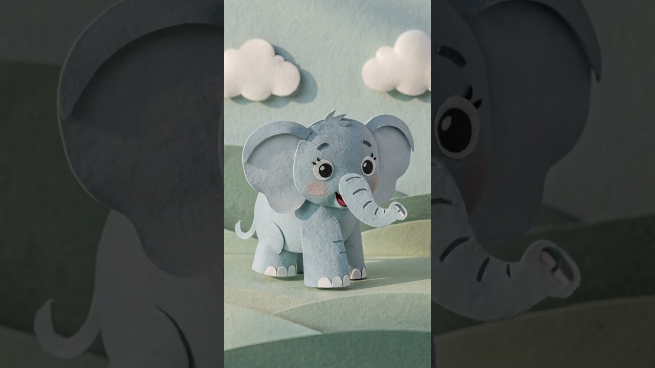 Elephant | Gentle Animal Learning 