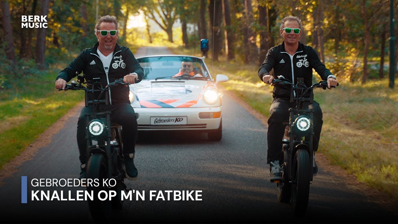 Gebroeders Ko - Knallen Op M'n Fatbike (Officiële Videoclip)