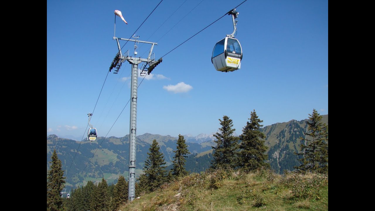 4-EUB Gondelbahn Gstaad - Bodmen - Höhi Wispile (CH)
