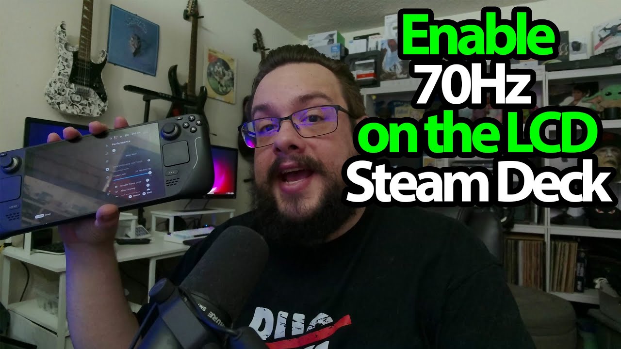How to Unlock 70Hz on Your Steam Deck LCD with Refresh Rate Unlocker