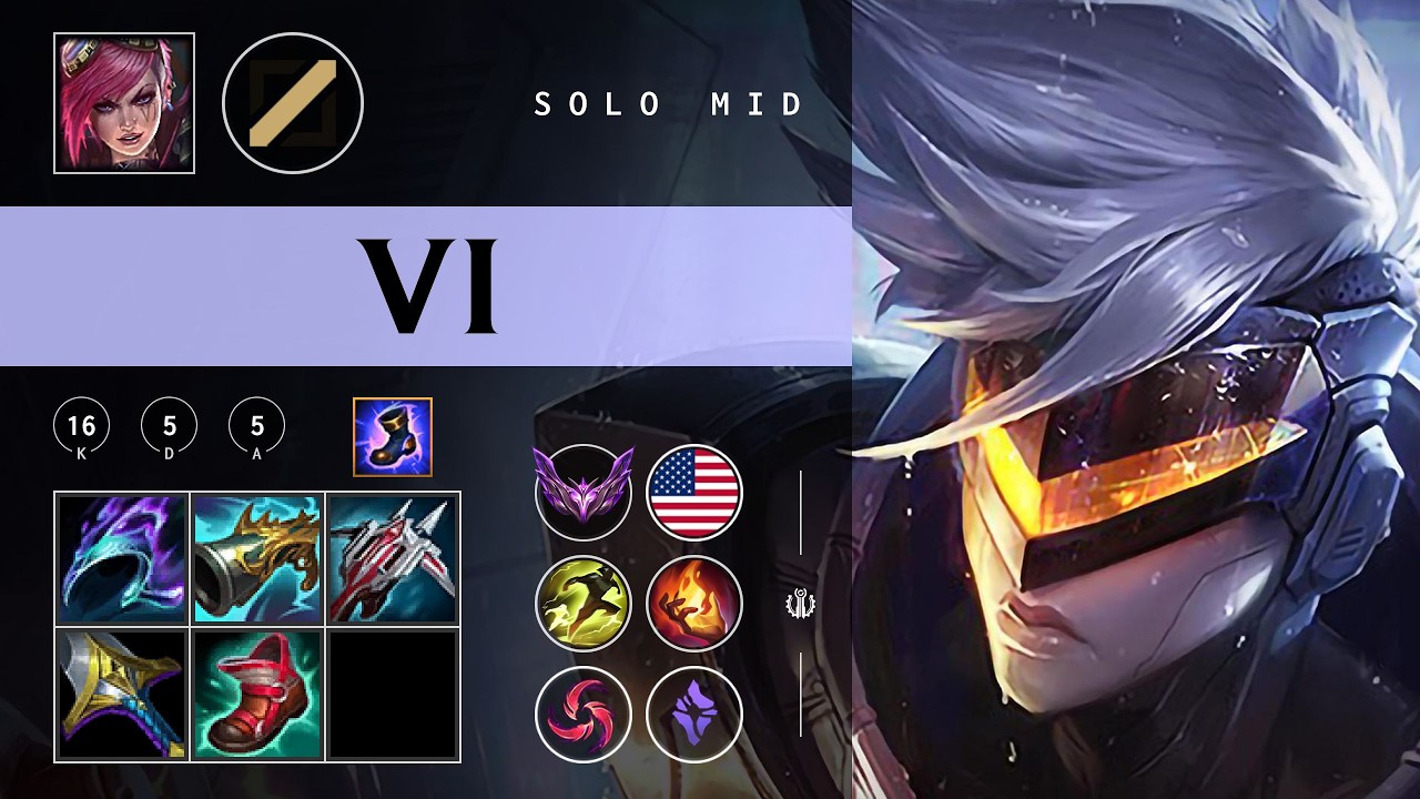 Vi Mid vs Kog'Maw - NA Master Patch 26.06