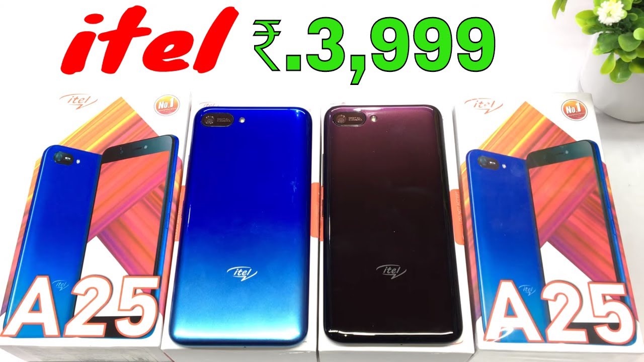 Itel A25 Unboxing and First impression,Android Go Edition,Price Rs.3,999