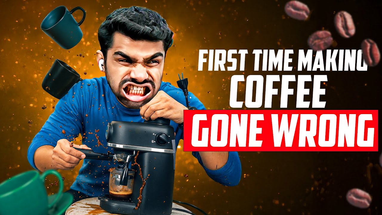 First Time Making Coffee… GONE WRONG!!