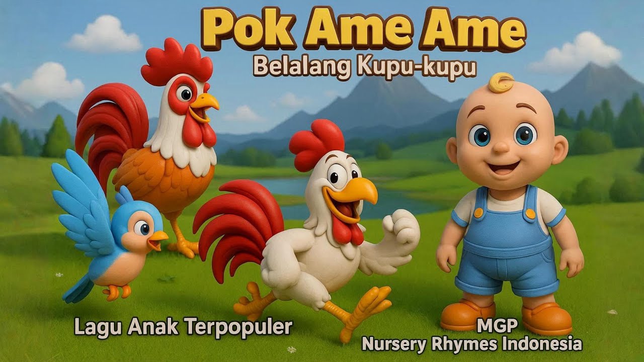 Pok Ame Ame Cilukba - Lagu Anak Anak Populer 2025