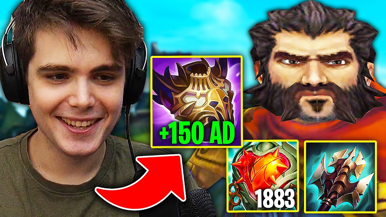 Graves 8,000 HP a 400 AD? Rioooooot.....
