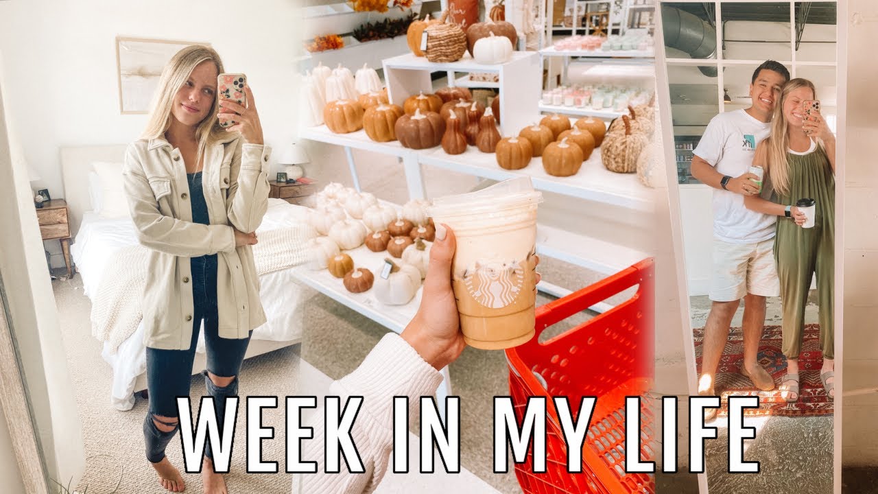 WEEK IN MY LIFE// married life, making new habits, post grad struggles chat, shopping + haul