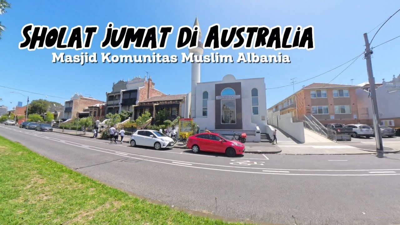 Sholat Jumat di Albanian Australian Islamic Society, Carlton North Victoria Australia 