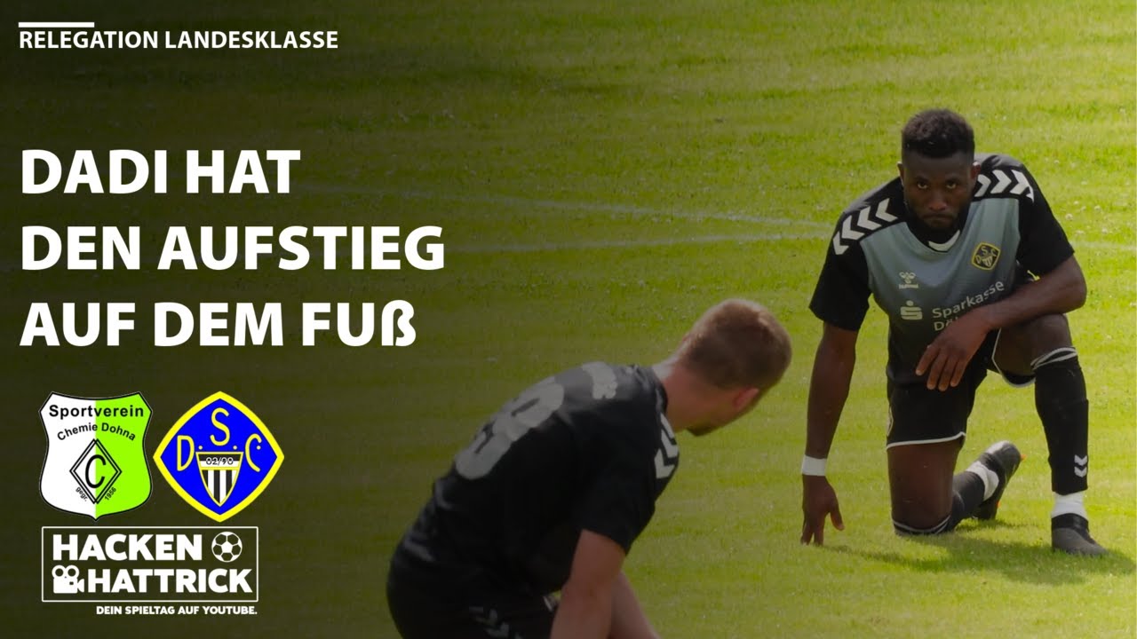 SV Chemie Dohna vs Döbelner SC Highlights Relegation Landesklasse Hinspiel
