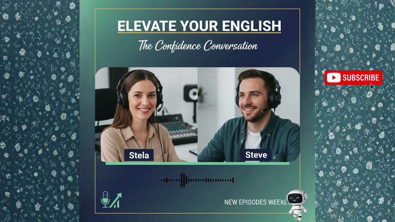 ELEVATE YOUR ENGLISH   EP1 -  Learning English by English with Steve Podcast