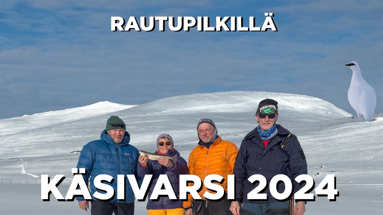 Pilkkireissu Kilpisjärvellä - Rautuja riekkoja ja mahtavia maisemia