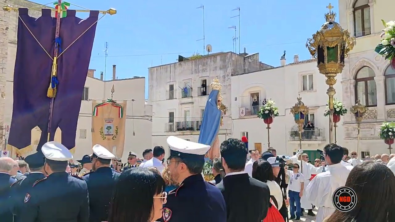 Marcia Mosè Banda di Castellana APS 28/4/24 Castellana Grotte Processione di Gala