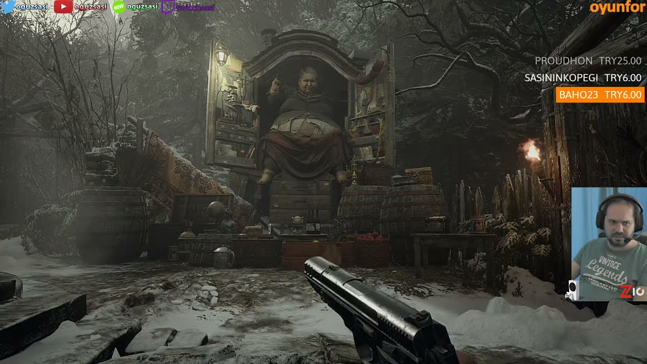 🔴 Resident Evil Village | Bölüm 4 | Canlı Yayın | oguzsasi