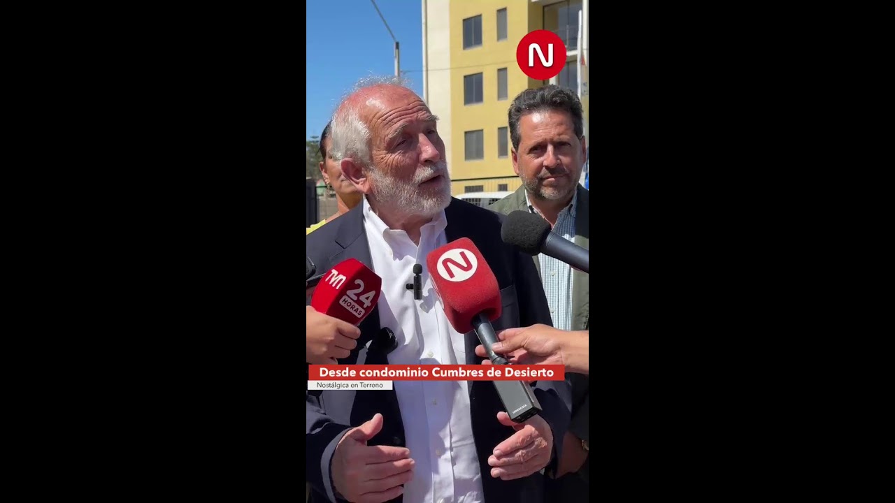 Ministro Montes entrega departamentos en Copiapó