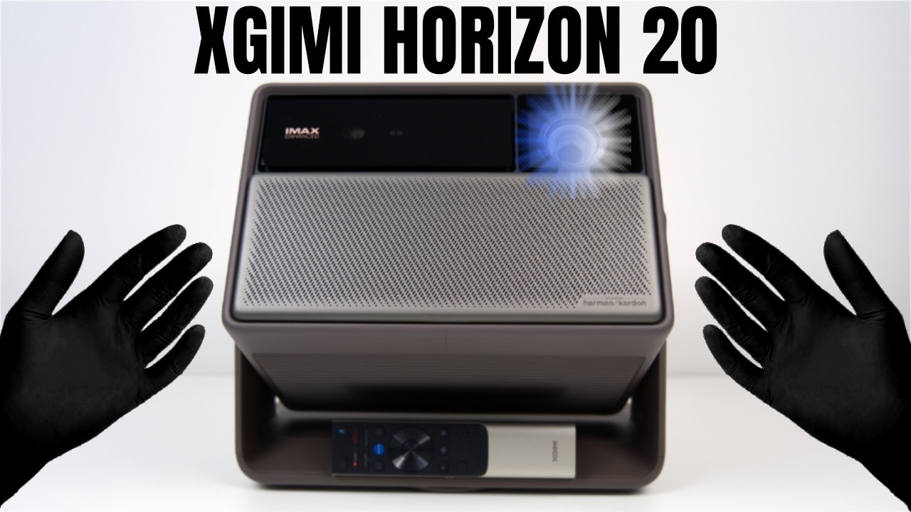 Unboxing The XGIMI HORIZON 20 The All in One Projector - ASMR