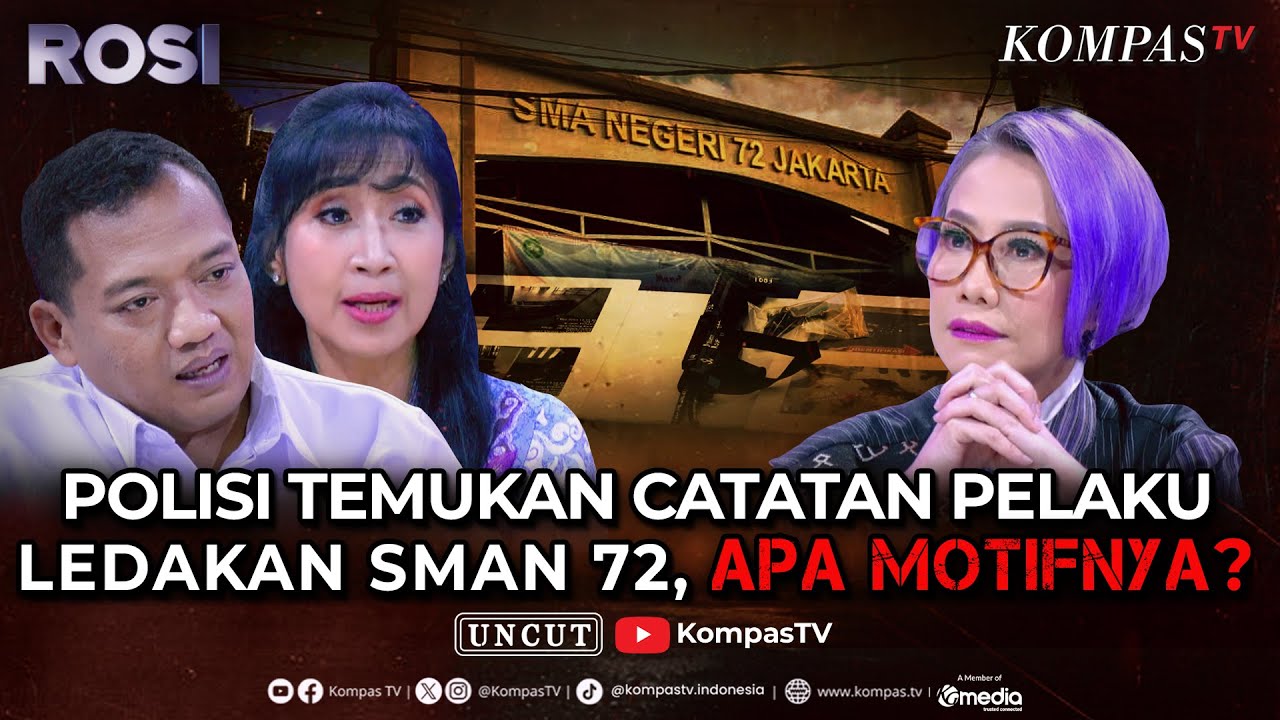 [FULL] Fakta Baru Ledakan di SMAN 72 Jakarta: Motif, Paparan Internet hingga Dark Web | ROSI