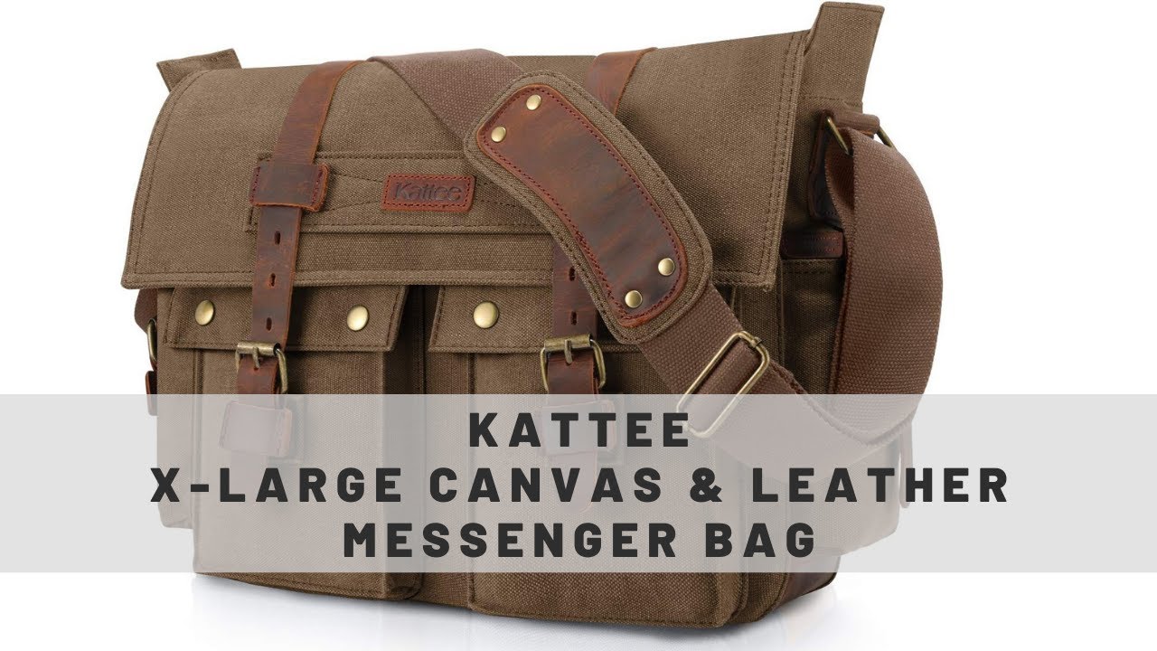 Kattee X-Large Messenger/Laptop Bag Review!