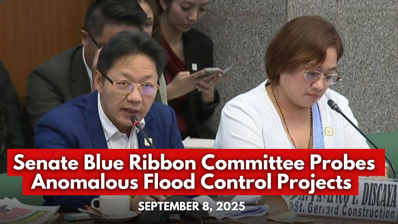 LIVE - SENATE BLUE RIBBON COMMITTEE RESUMES HEARING ON ANOMALOUS FLOOD CONTROL PROJECTS (SEPT. 8)