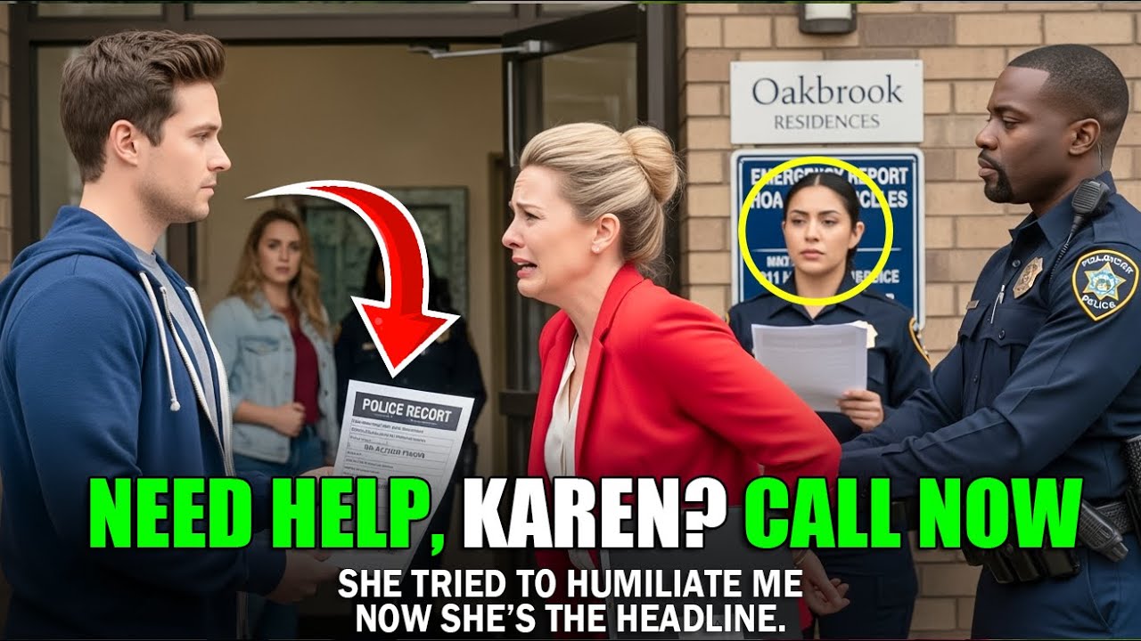 HOA Dialed 911 to Get Me Kicked Out — I Exposed Her on Camera — Now She’s the One Getting Handcuffed