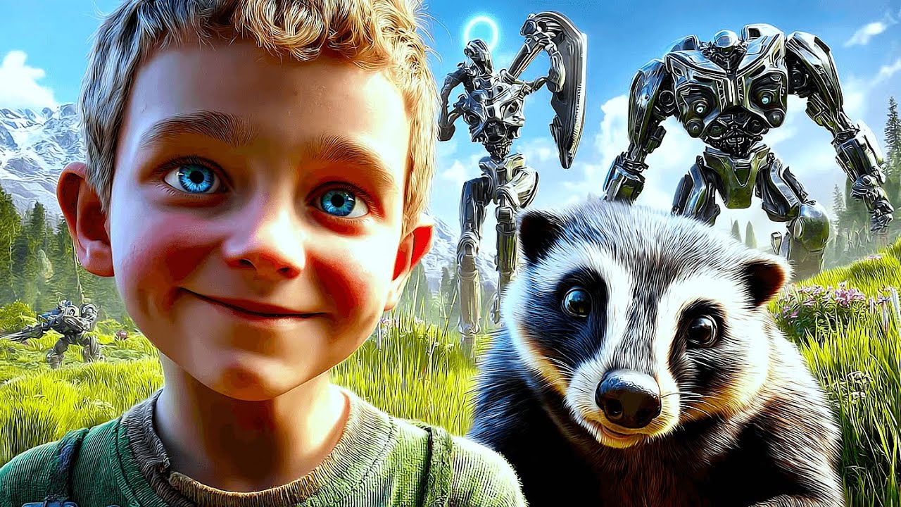 The Honey Badger Stared Down the Alien Predator—The Human Child Couldn’t Stop Laughing | HFY| Sci-fi