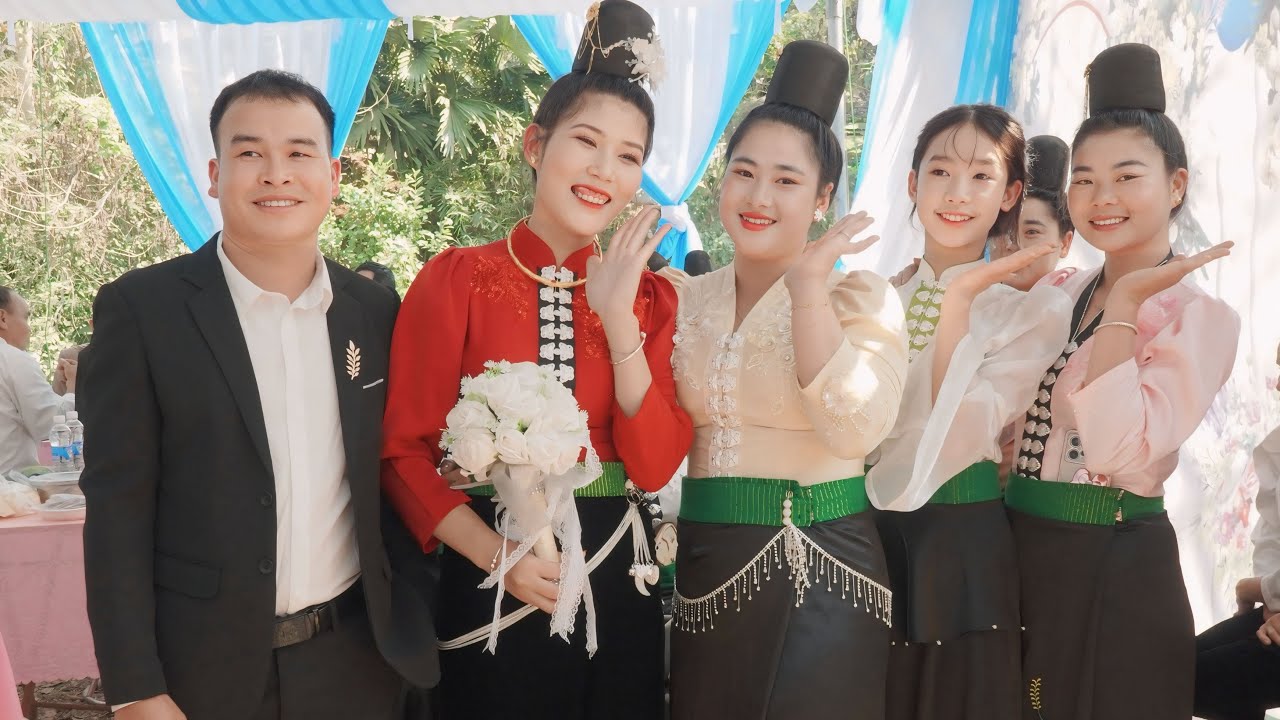 ĐÁM CƯỚI TÂY BẮC : LỄ VU QUY VIỆT TÂM & VY HẢI BẢN CỌ MUÔNG XÃ MƯỜNG SẠI TỈNH SƠN LA.