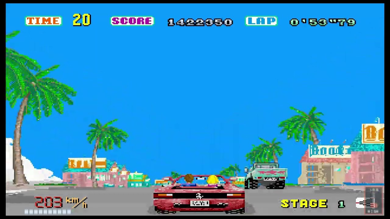 Retrobat Driving Advent Show 2025 (MAME OUTRUN)