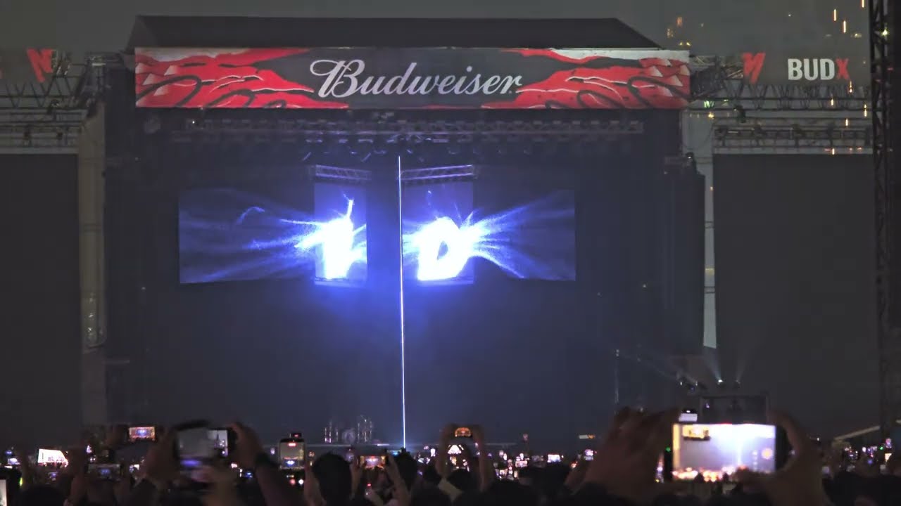 Linkin Park - Inception Intro/Somewhere I Belong | Live at Lollapalooza Mumbai, India 2026 #concert