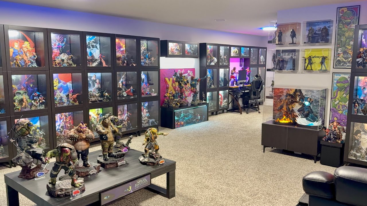 2025 STATUE COLLECTION ROOM TOUR | MANCAVE | OFFICE