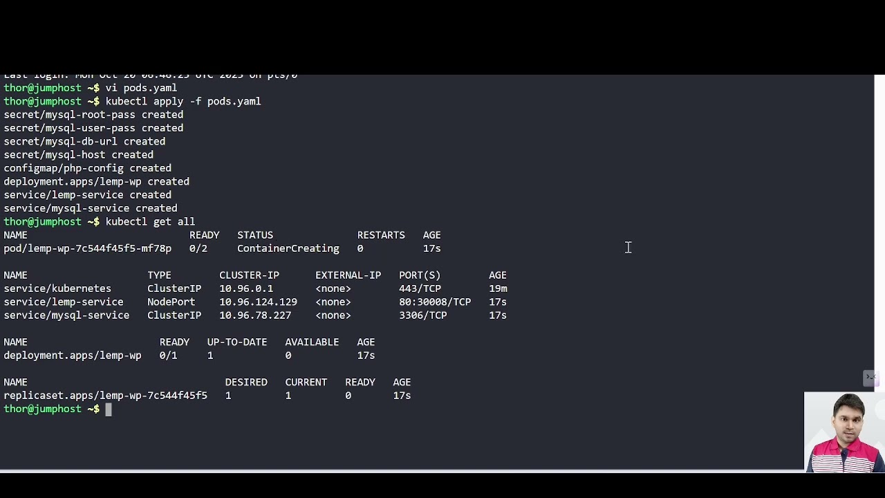 36  Deploy a Secure LEMP Stack on Kubernetes with Secrets, ConfigMaps & Environment Variables