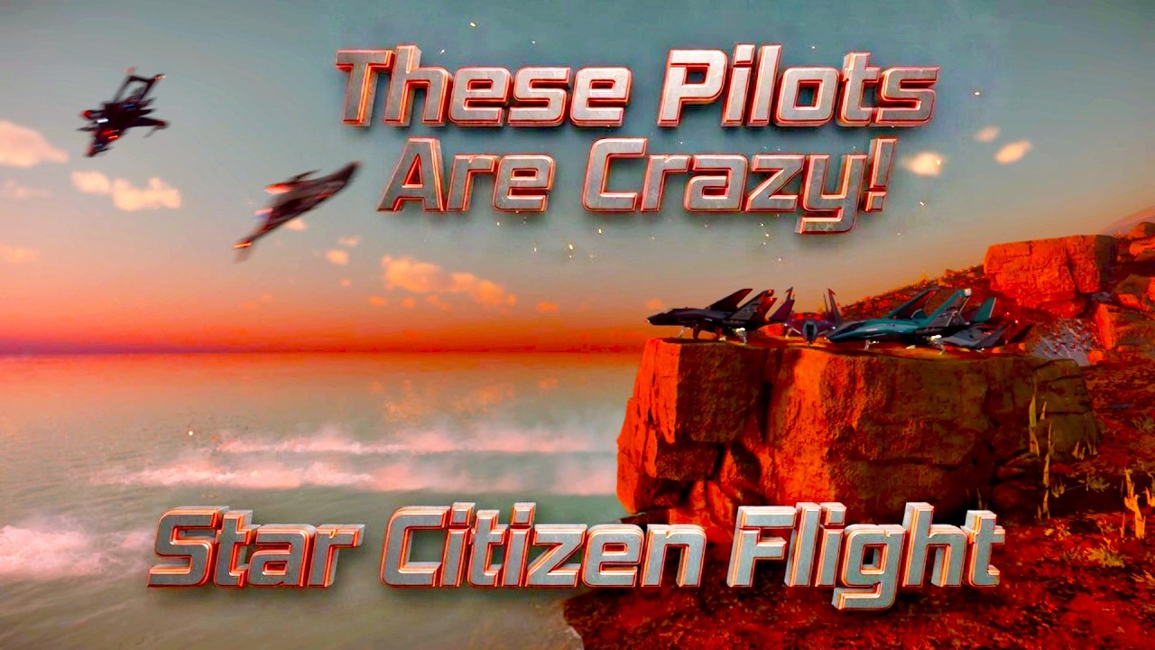 Star Citizen 4.6 - Group Low Flying At It's Finest | G&P | Friday Night Flights