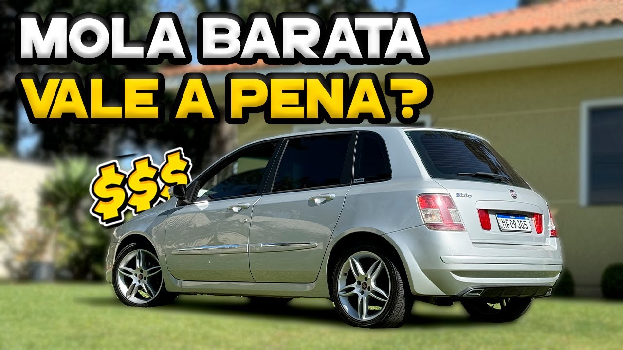 MOLAS ESPORTIVAS NO MEU FIAT STILO | JJ ESPECIAIS VALE A PENA?