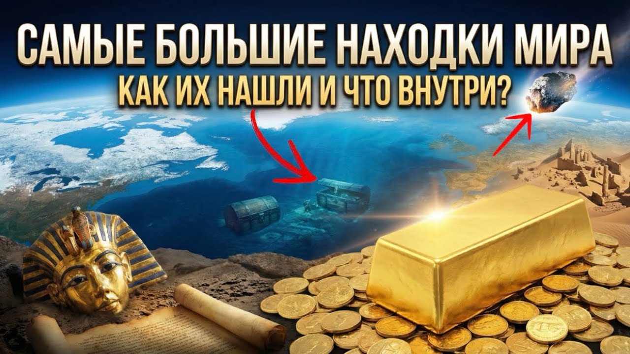Нашли КЛАД на $17,000,000,000! Самые ДОРОГИЕ Находки Мира