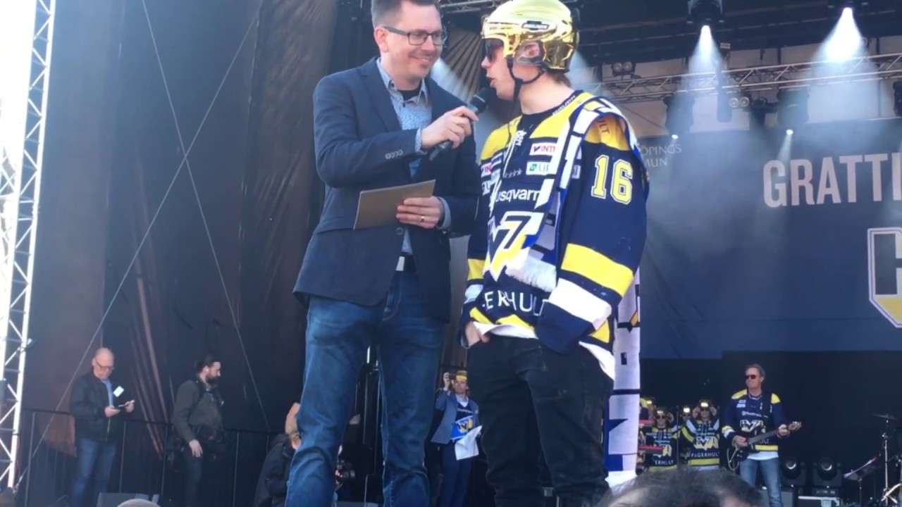 HV71 SM-Guld 2017 Knektaparken