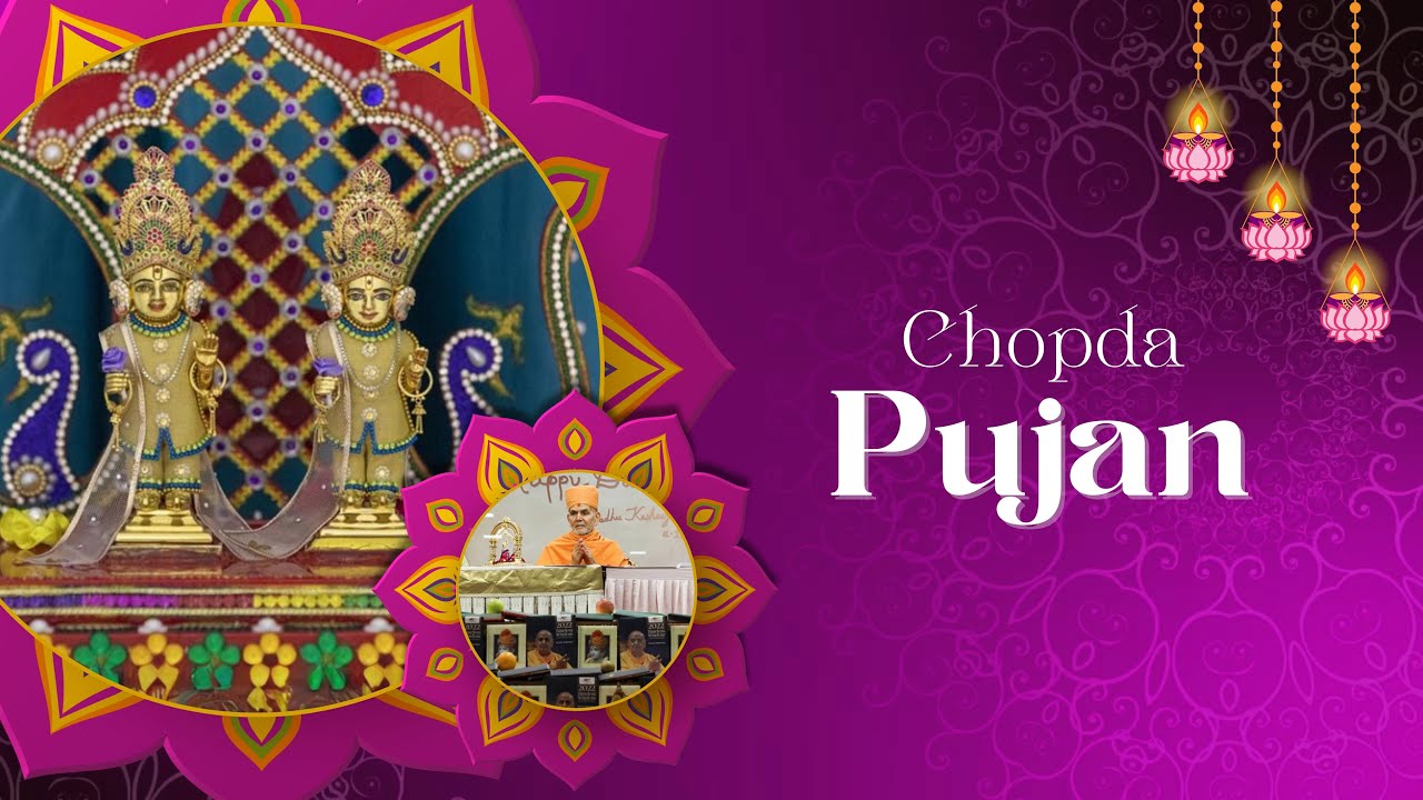 31-OCT-2024 - LIVE Chopda Pujan Vidhi - BAPS Shri Swaminarayan Mandir - Toronto, Canada