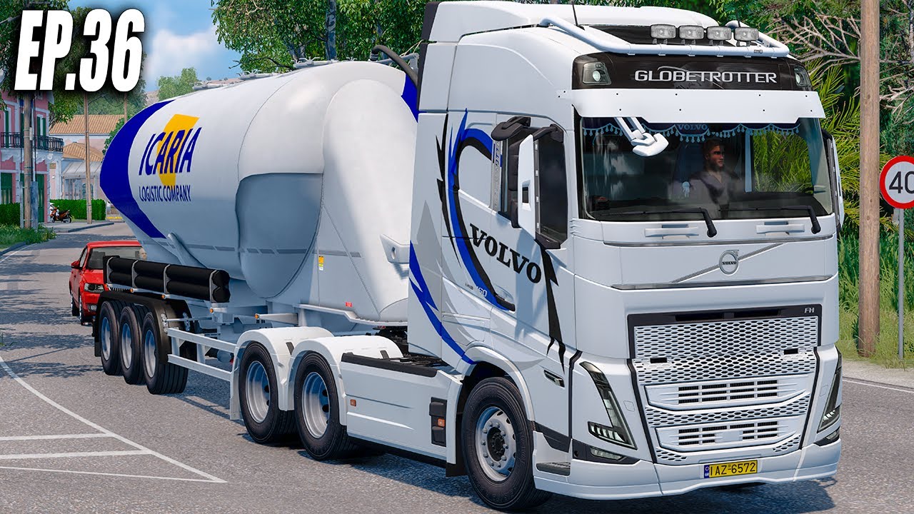 Transporting wheat | #Ets2 1.56 EP.36