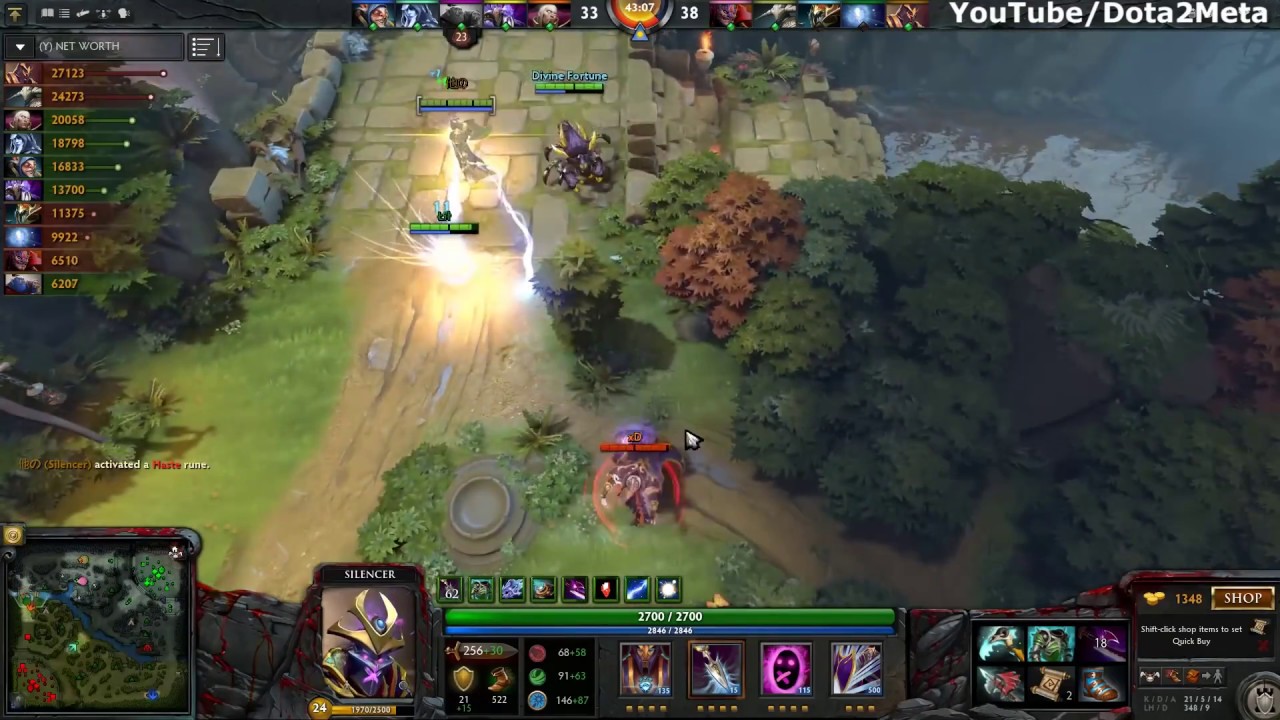 Silencer Dota 2 WTF   Counter Invoker 8300 MMR