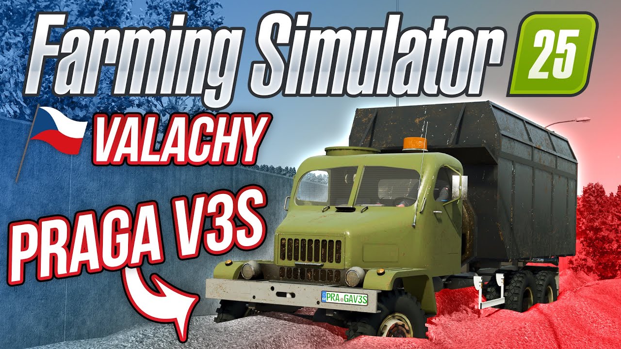 PRAGA V3S: PLNÍME SILÁŽNÍ JÁMU! 🇨🇿 | Farming Simulator 25 Valachy #05